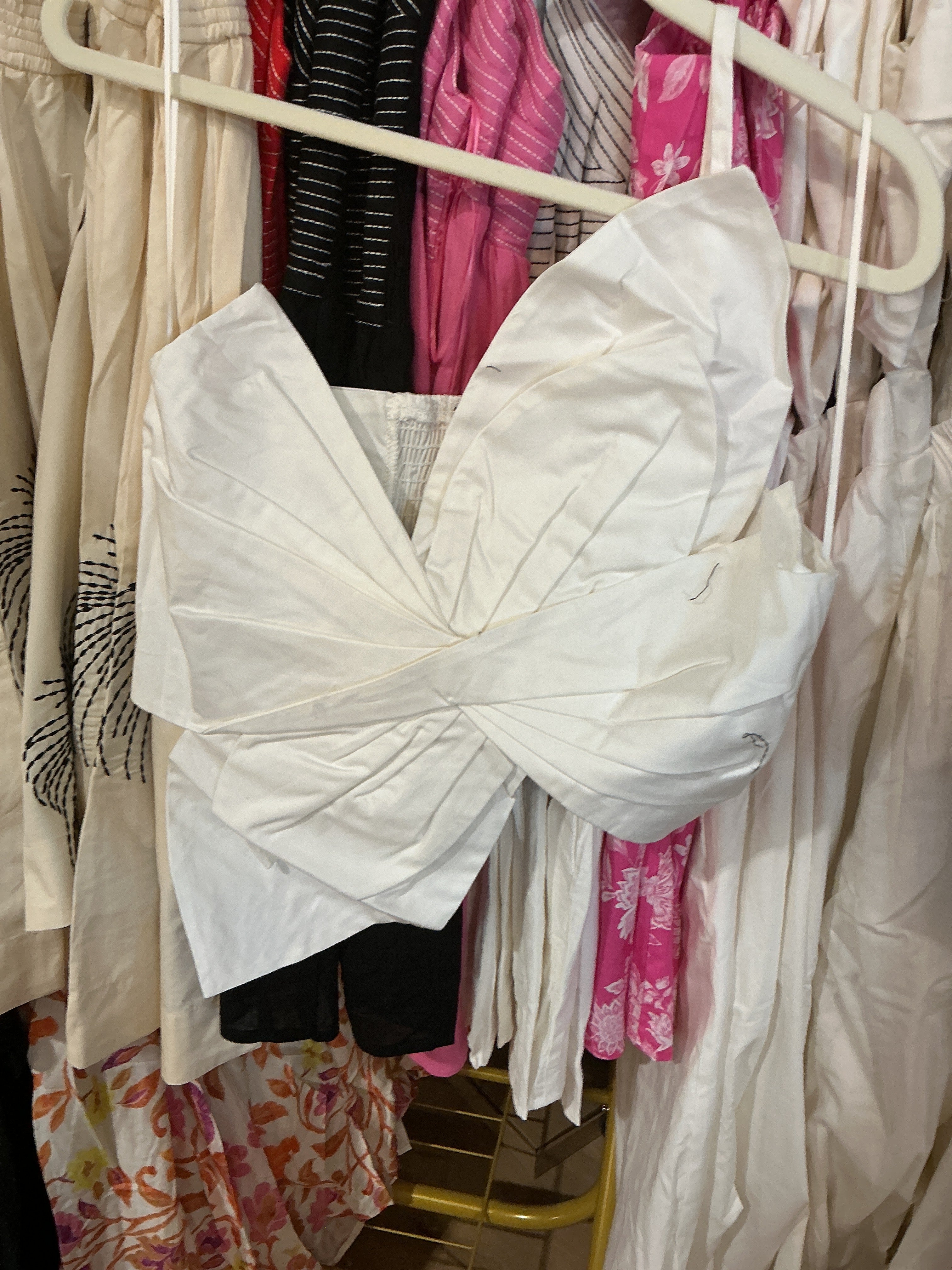 Knotted Twist One Shoulder Top