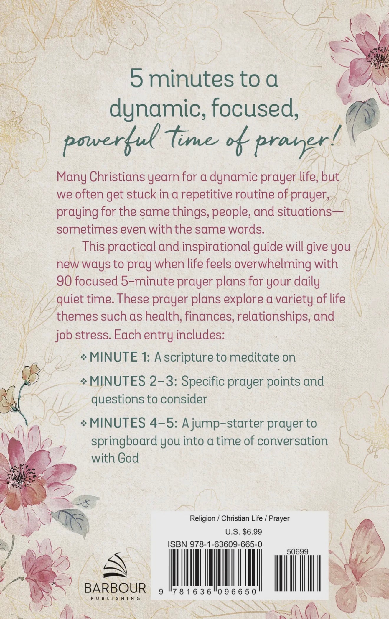 The 5-Minute Prayer Plan for Whe Life is Overwhelming