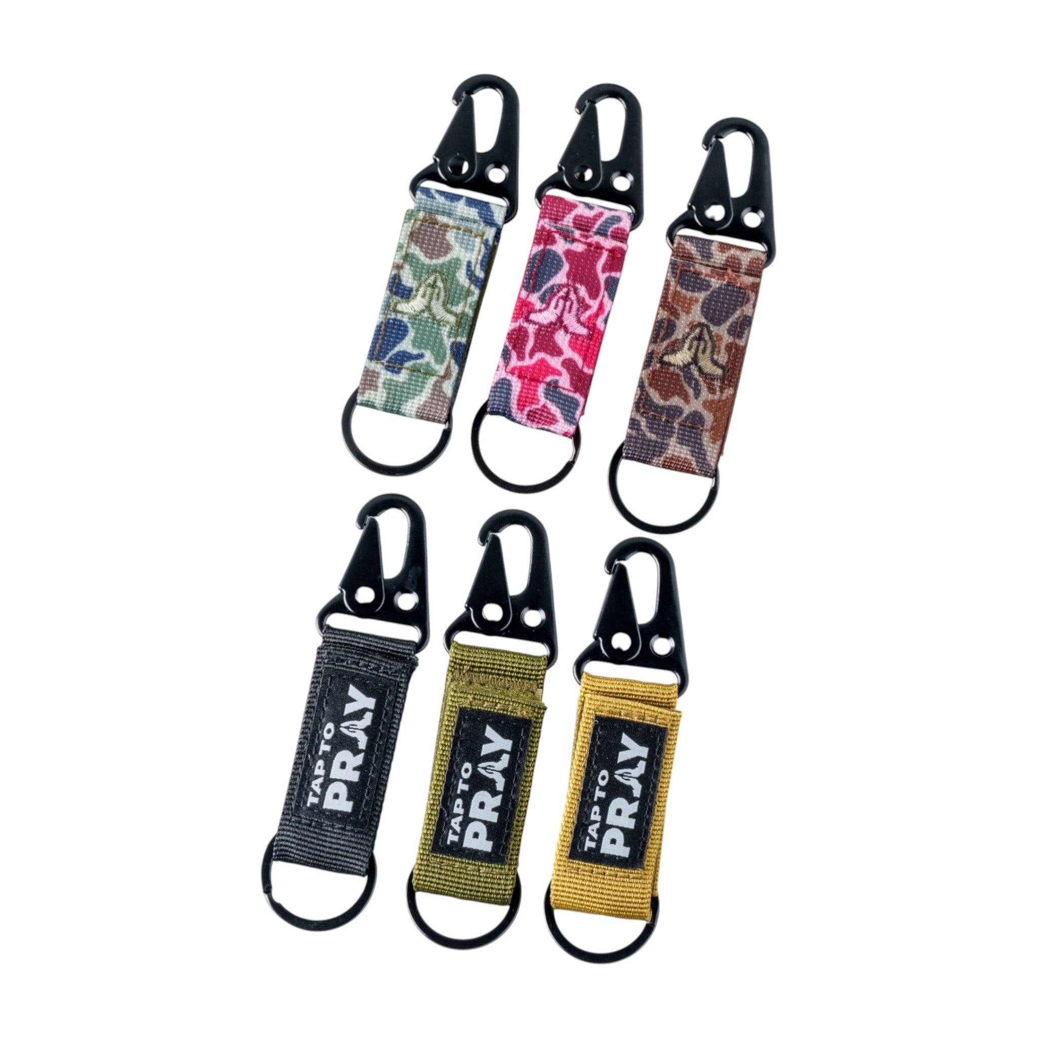 Versible - Tap To Pray™ - Tactical Carabiner Keychain