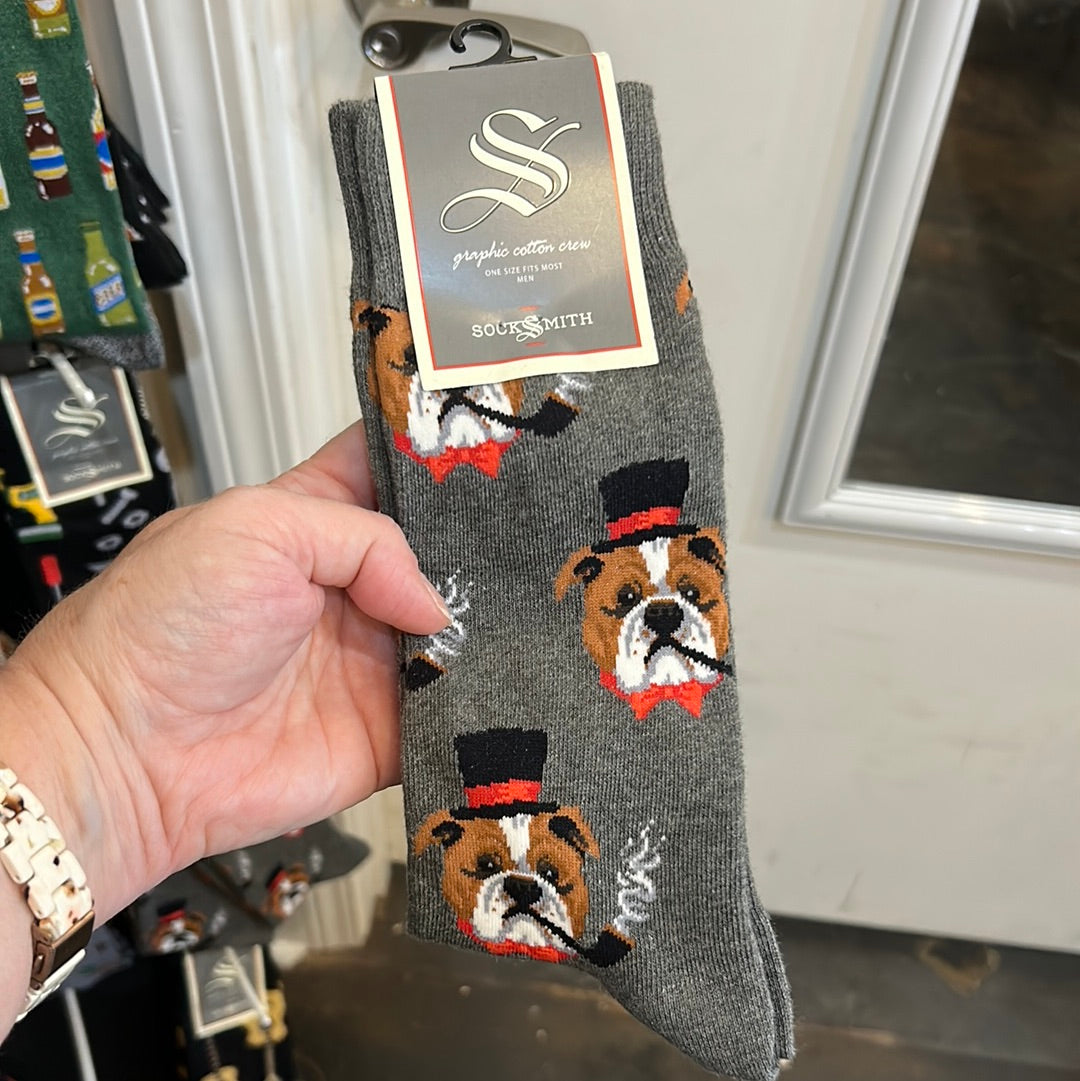 Dapper Dog SockSmith socks.