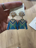 Pearl Cluster Derby Jacket Earring