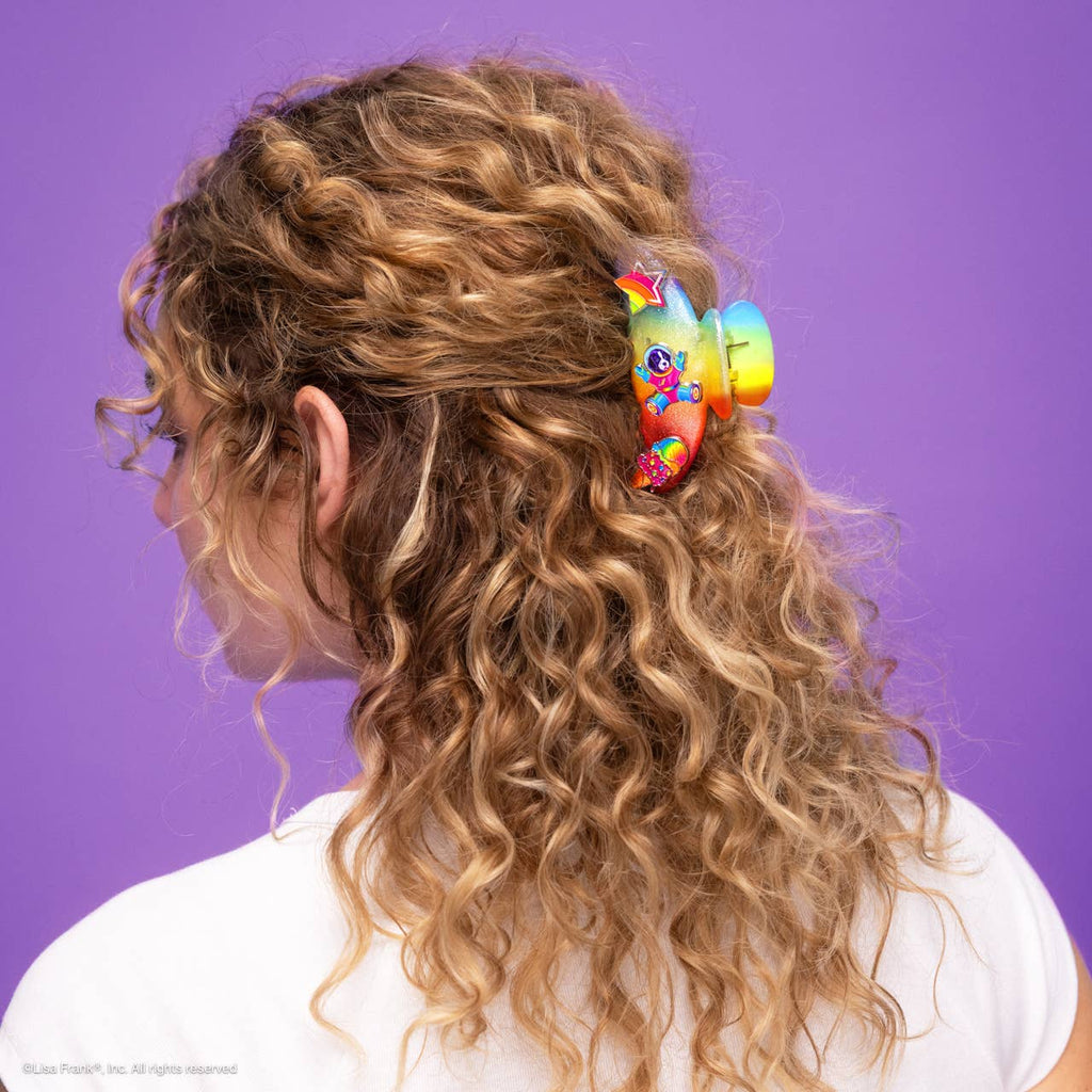 KITSCH - Lisa Frank x Kitsch KitschPop Curved Claw Clip 7pc Set - Fantastic World of Lisa Frank