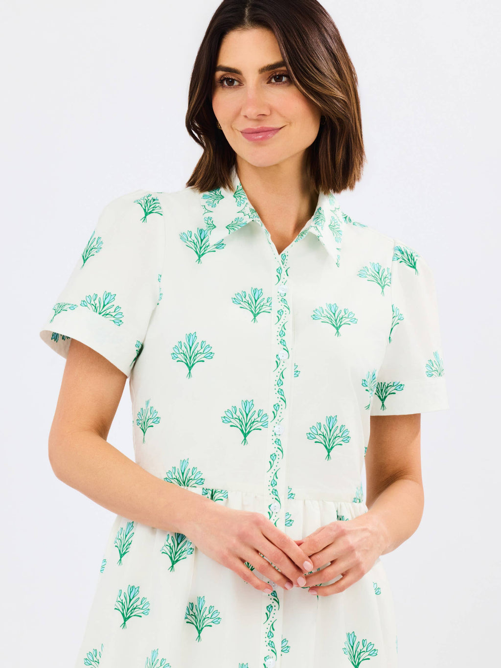 Mary Square - Jema Dress | Bell Blooms Blue