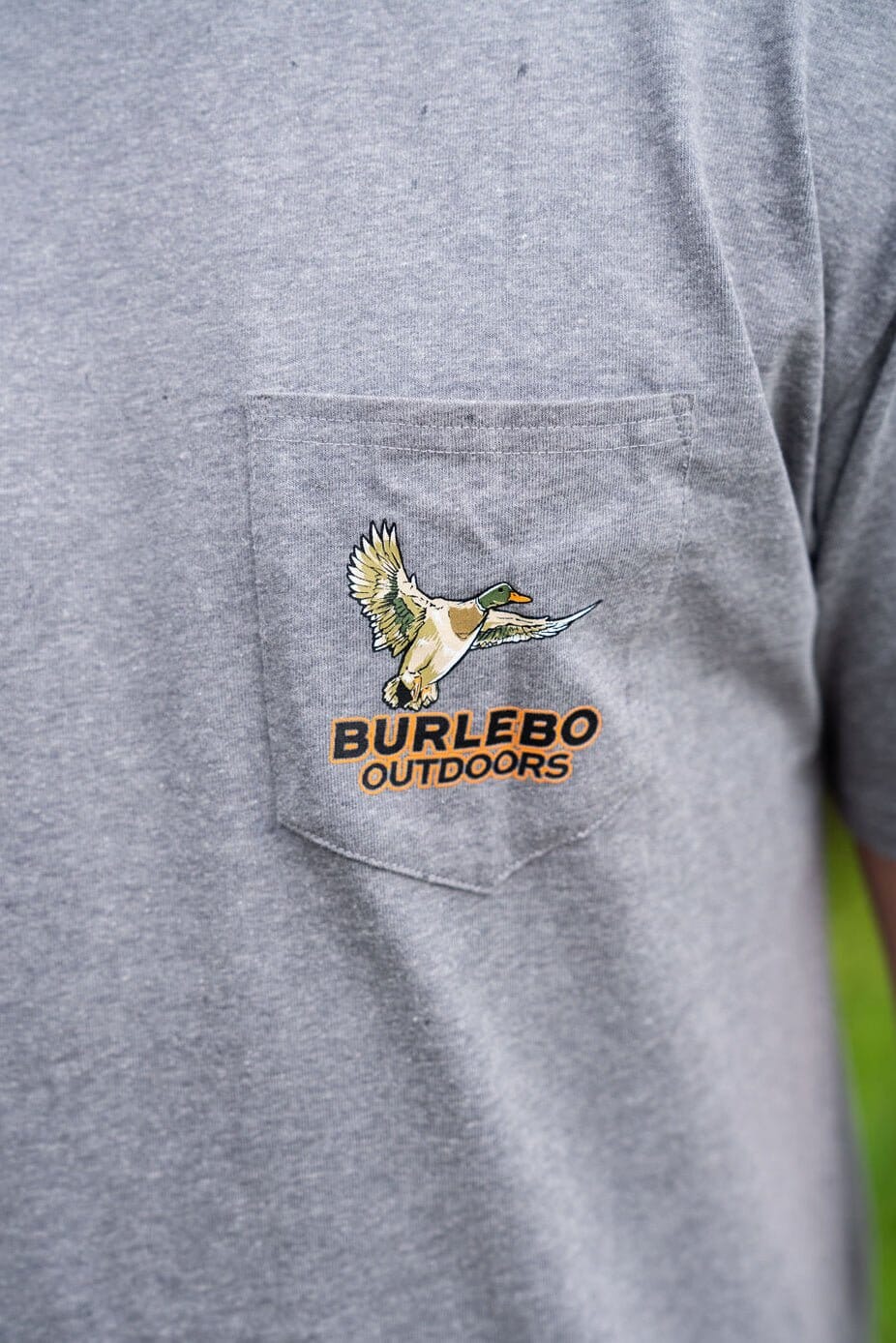 Men’s Burlebo Timber Ducks - SS - Dark Heather Grey