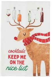 Holiday Bar Towels