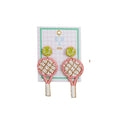 Sports Beaded Earrings