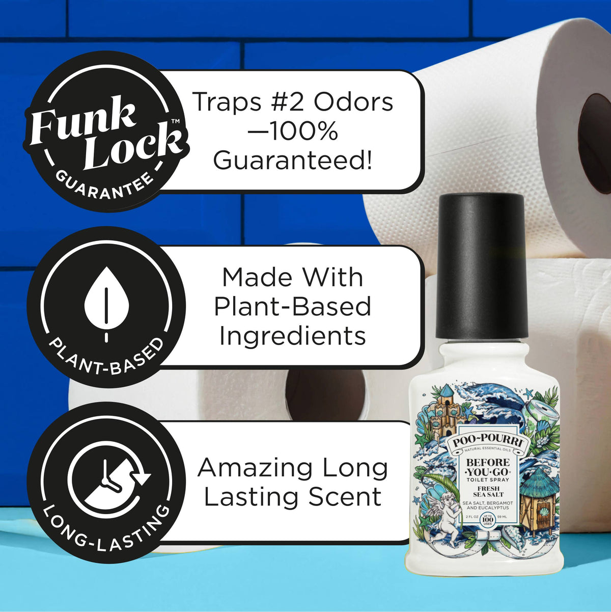 ~Pourri - Poo~Pourri Fresh Sea Salt 2oz