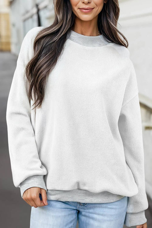 Aapparella - Reversible Oversized Mock Neck Sweatshirt | S-4X