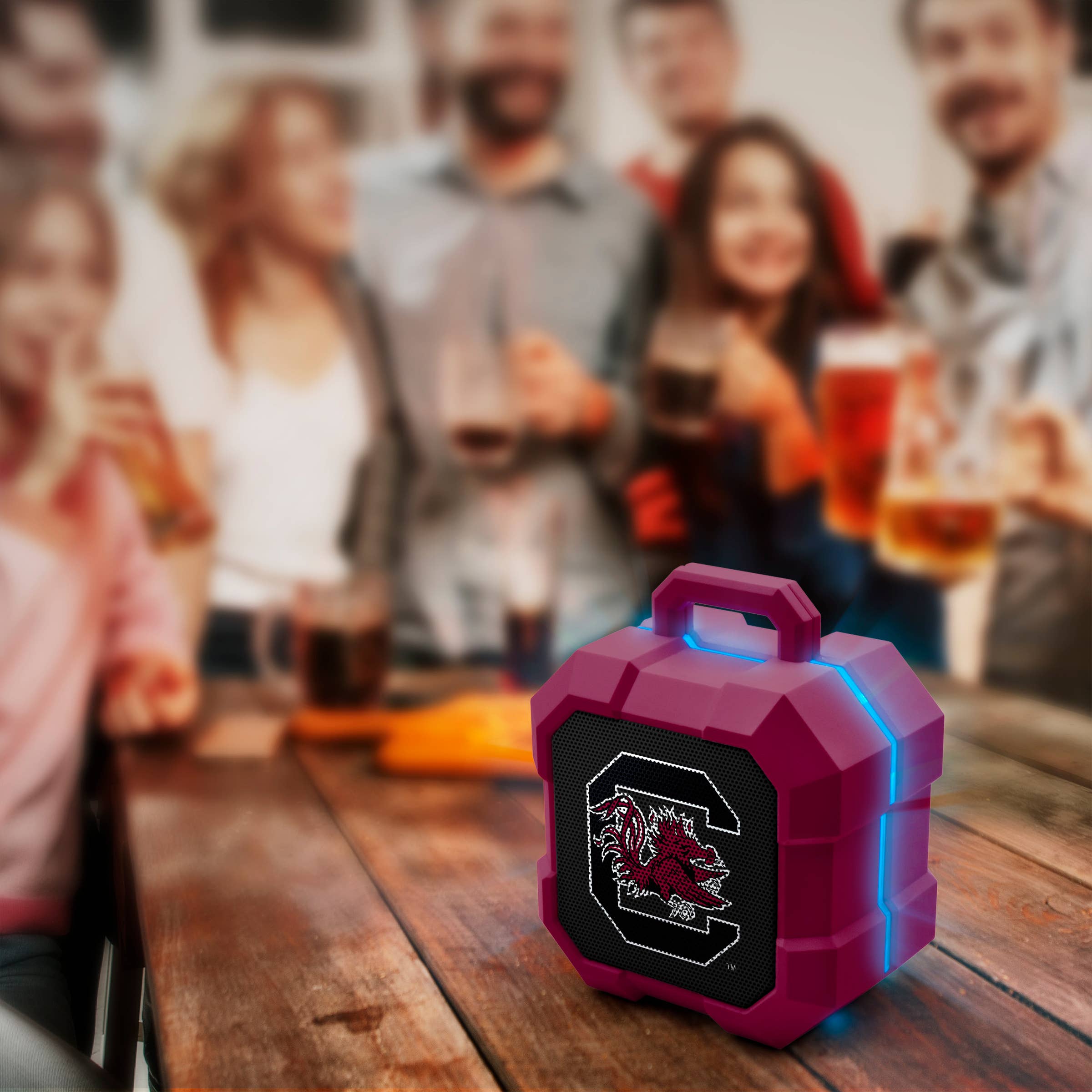 NCAA South Carolina Gamecocks Shockbox Wireless Speaker