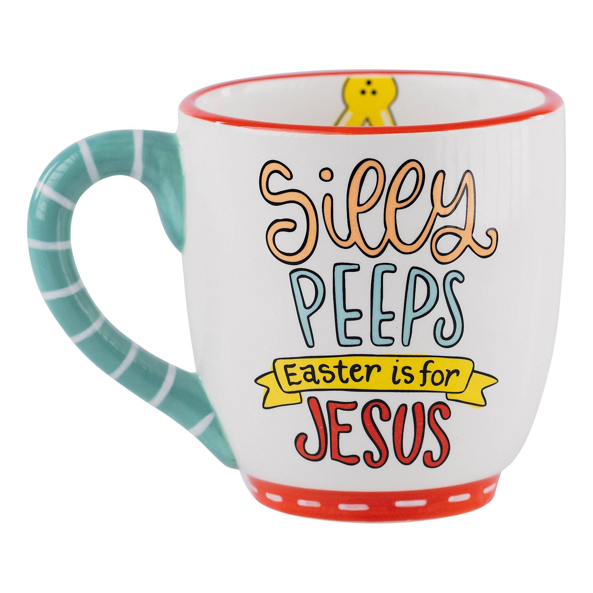 Glory Haus - Three Silly Peeps Easter Mug  - Easter Decor