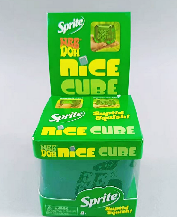 Eagle Crest Industries Inc. - Nice Cube Soda Themed TPR Squishy Ice Cube Fidget Toy
