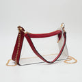 MiMi Wholesale - TG10618 Marilyn Clear Satchel Bag With Chain Strap
