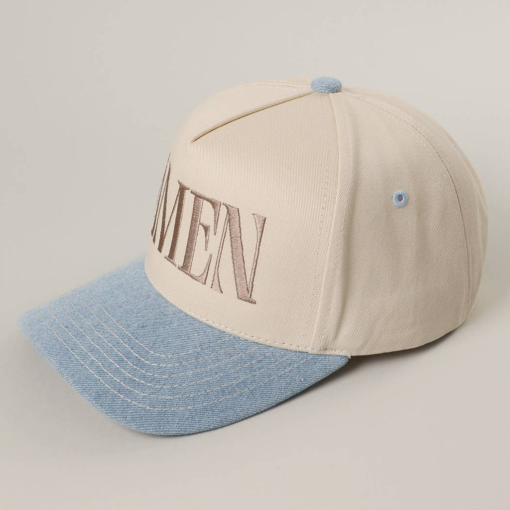 Fashion City - AMEN Embroidery Two-Tone Trucker Hat
