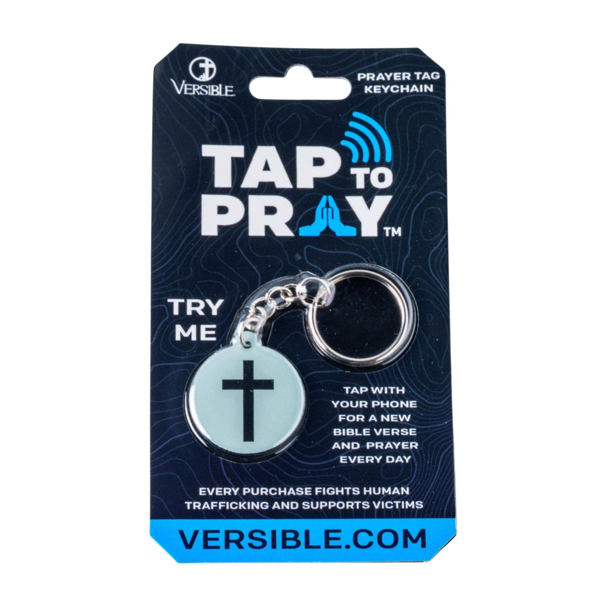 Versible - Tap To Pray™ - Prayer Tag Keychains