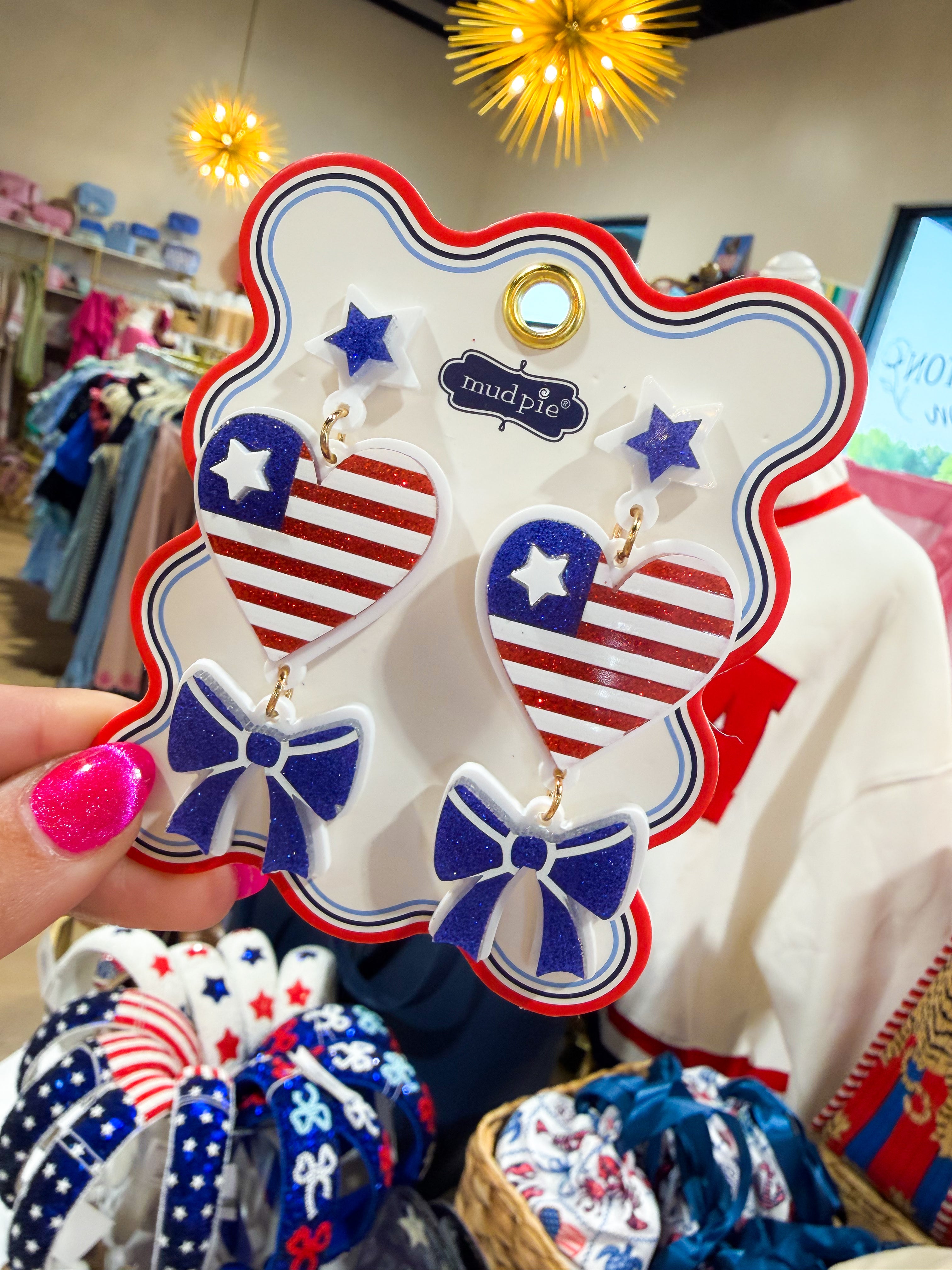 4th of July Earrings