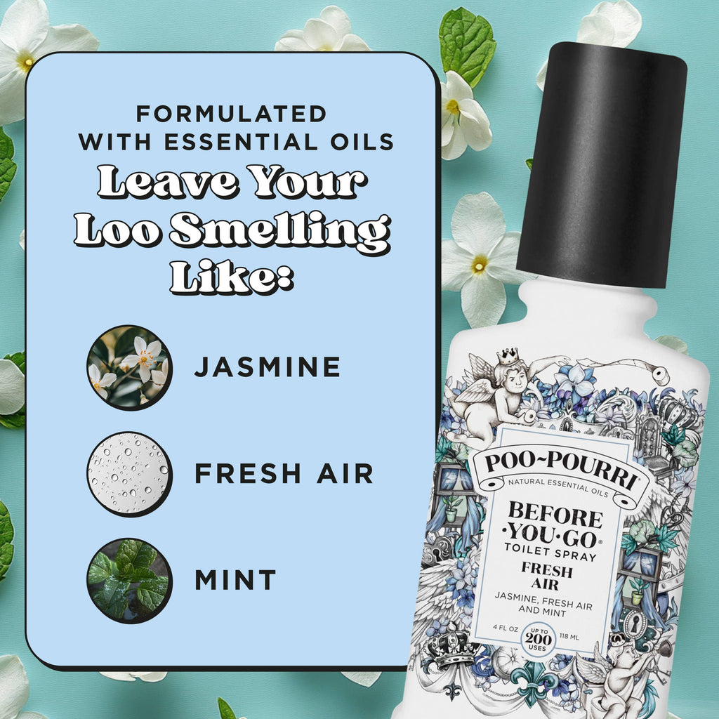 ~Pourri - Poo~Pourri Fresh Air 4oz Toilet Spray