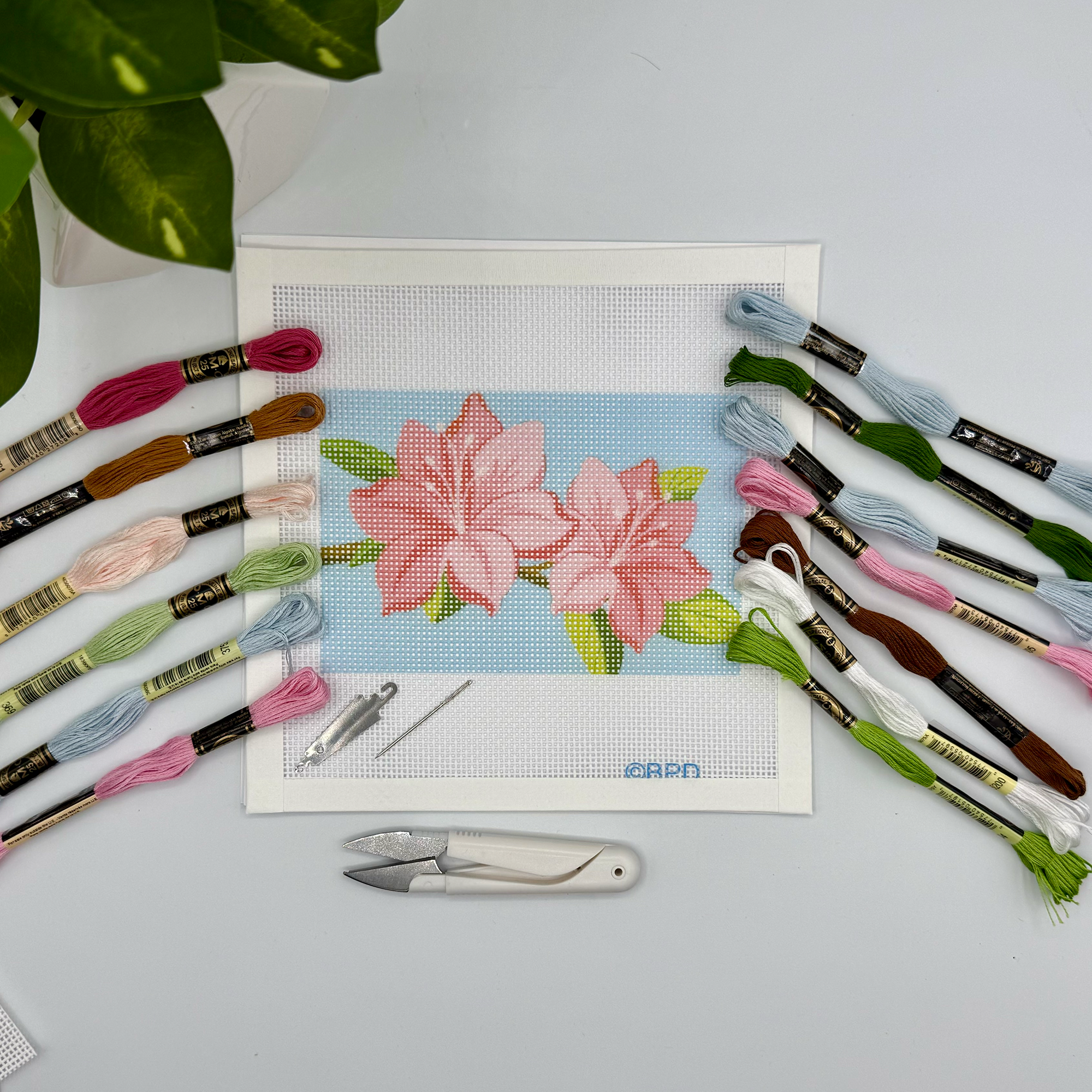 Azaleas Needlepoint Kit