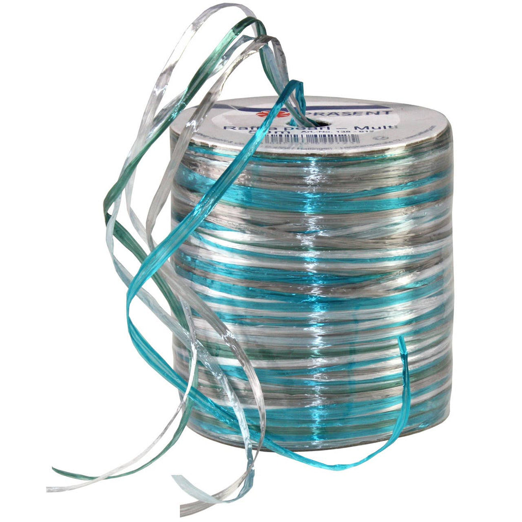 Morex Ribbon - #138 Pearl Multi-color Raffia