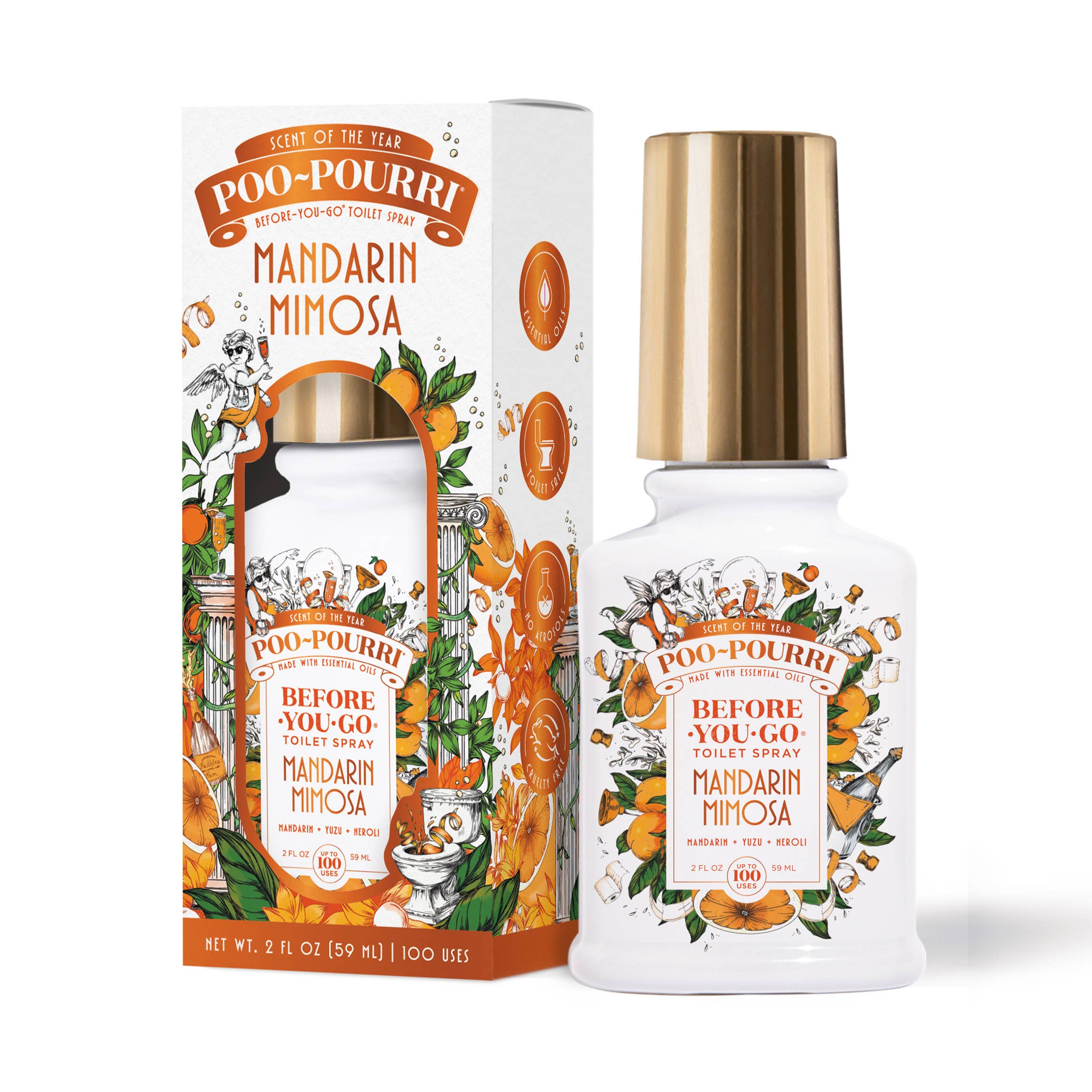 ~Pourri - Poo~Pourri 2 Tier Spring Display - 24 units