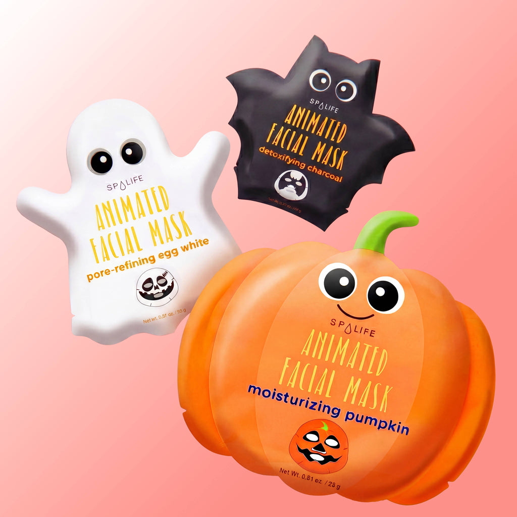 My Spa Life - Korean Skincare Halloween Sheet Masks | Pumpkin, Ghost & Bat
