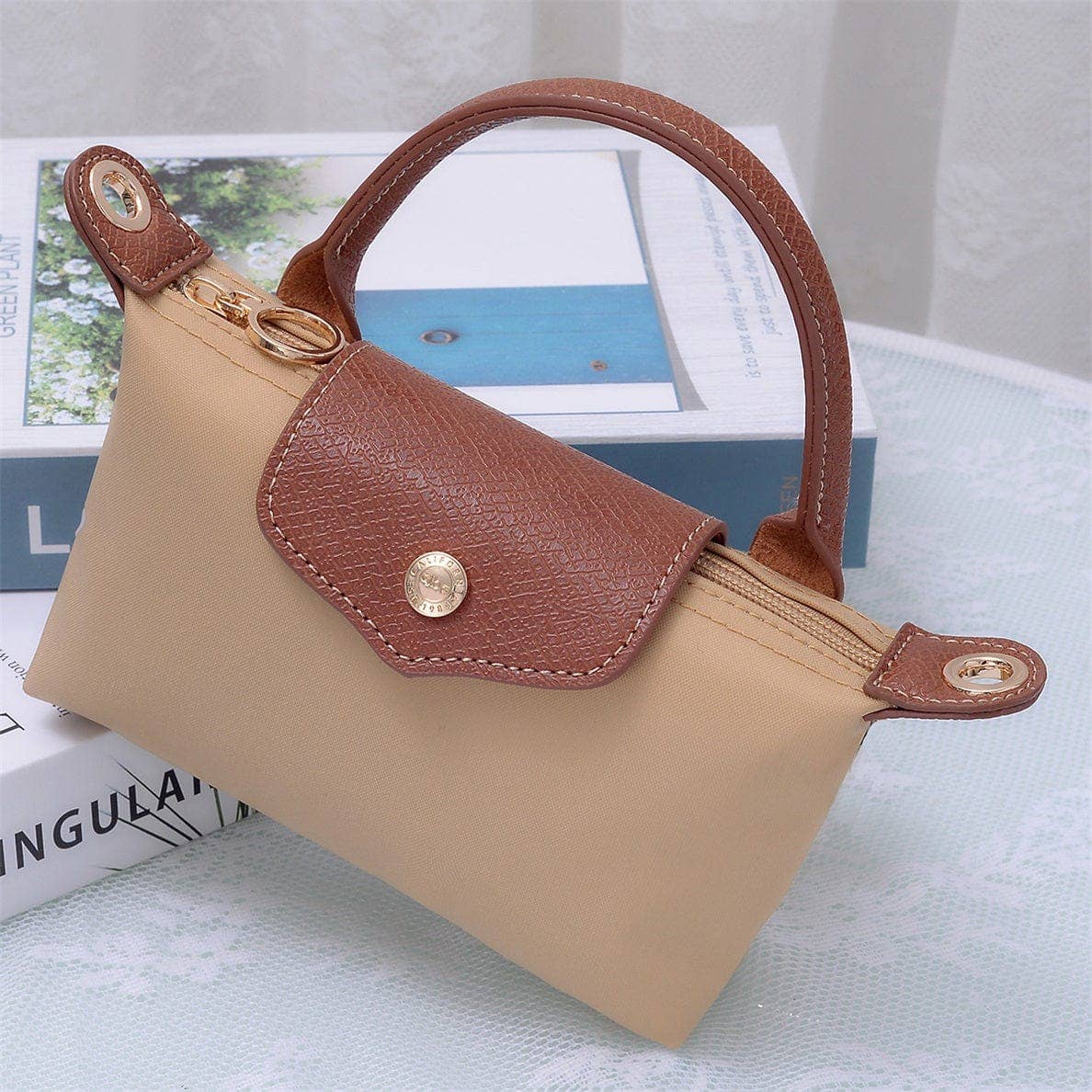 MiMi Wholesale - HM781 Penny Nylon Mini Crossbody Bag
