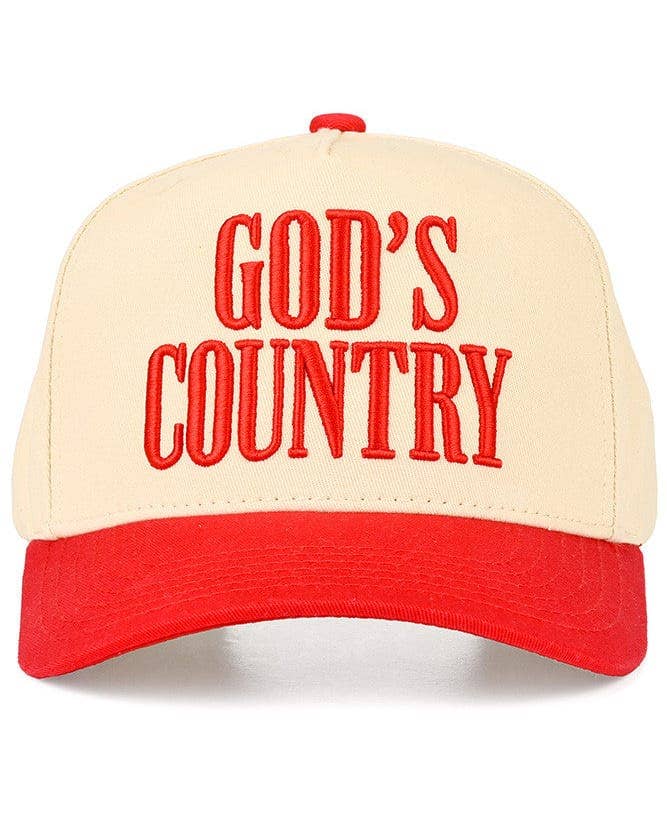 MiMi Wholesale - TCM0162 God's Country All Over Trucker Hat