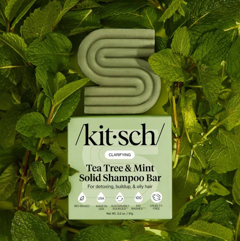 KITSCH - Tea Tree & Mint Clarifying Shampoo Bar