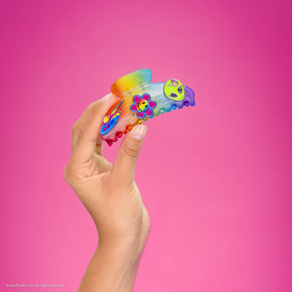 KITSCH - Lisa Frank x Kitsch KitschPop Curved Claw Clip 7pc Set - Fantastic World of Lisa Frank