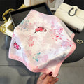 Sheer Trend - Fashion Print Square Scarf