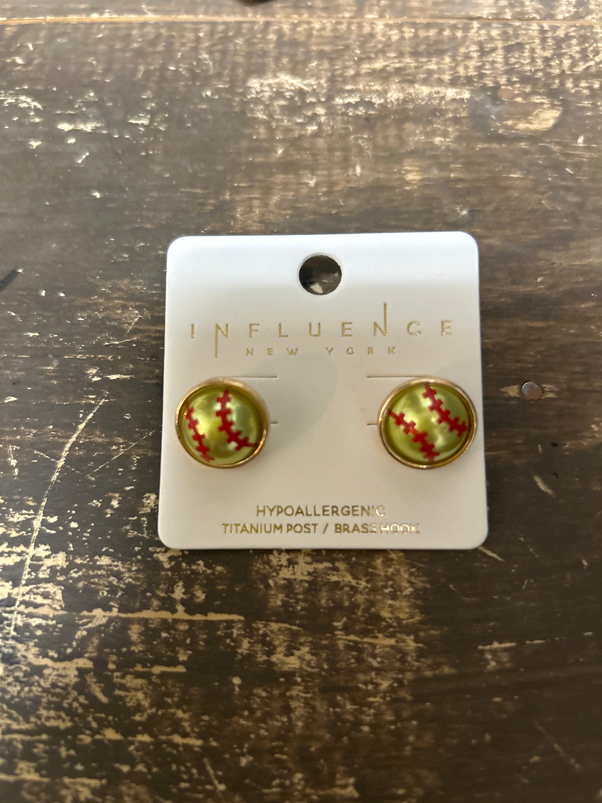 Sports Ball Theme Earrings
