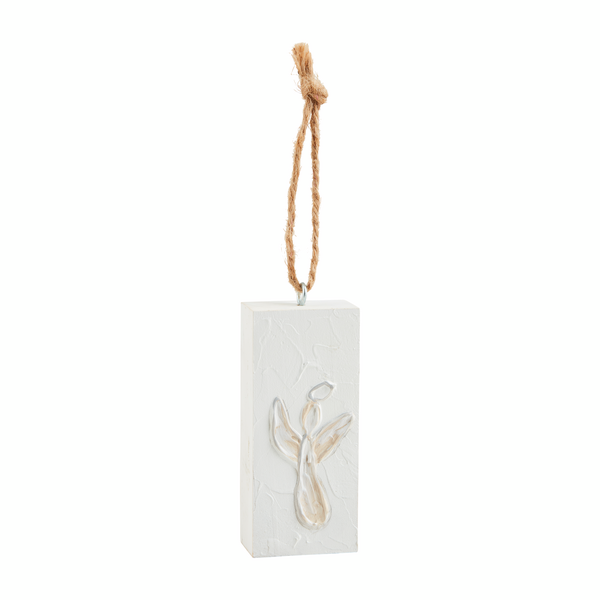 White Christmas Ornament