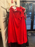 Red Sleeveless Mini Dress