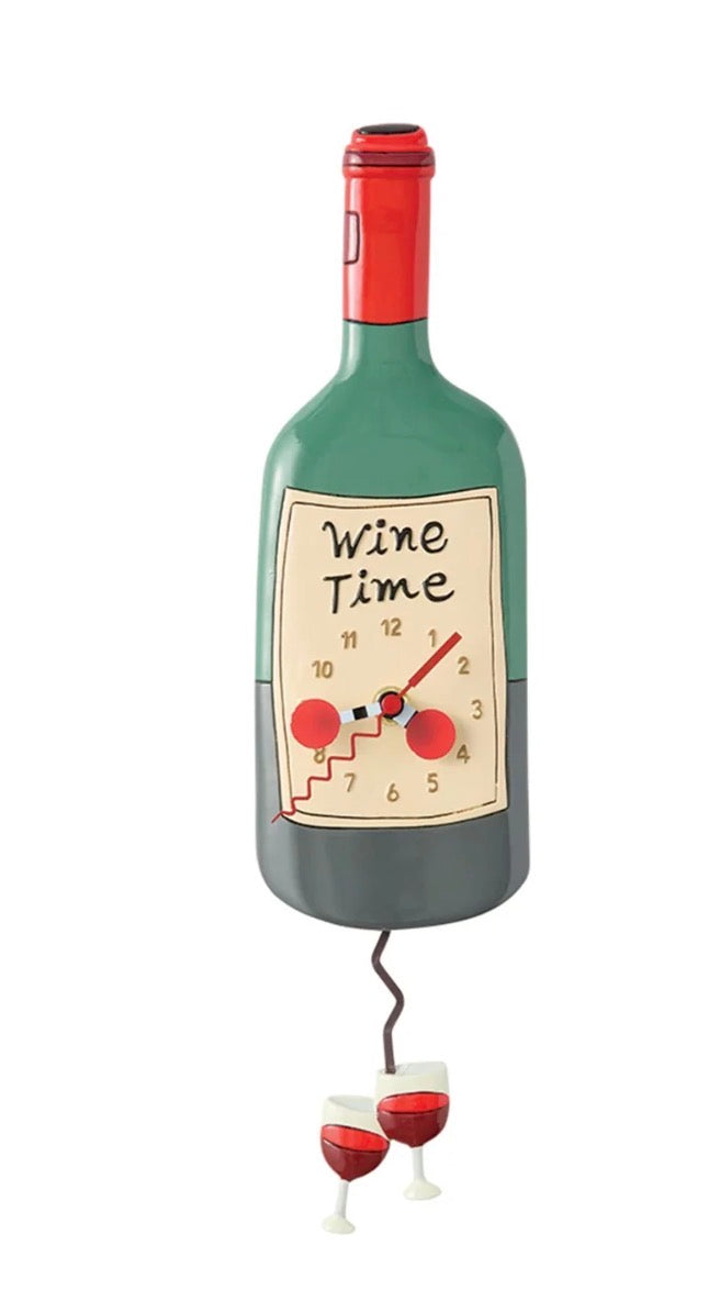 Time For Wine Clock