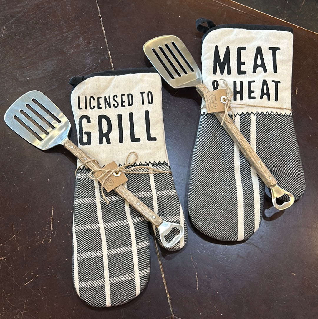 Grilling Mitt Sets