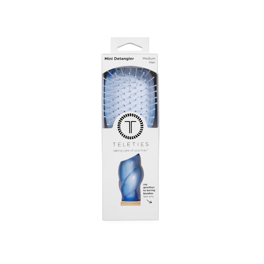 TELETIES - Mini Detangler Brush | Medium | Tide & True