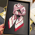 Sheer Trend - Fashion Print Square Scarf