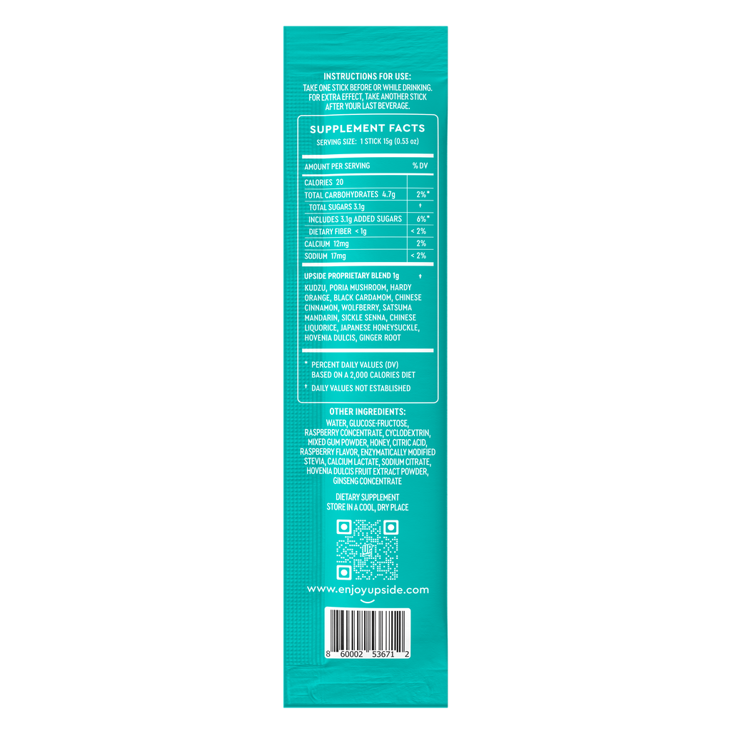 Upside - Before Alcohol Hangover Sticks - UPSIDE Before Drinking Hangover Sticks - Party Box (30-Pack)
