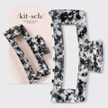 KITSCH - Eco-Friendly Jumbo Open Shape Claw Clip - Black