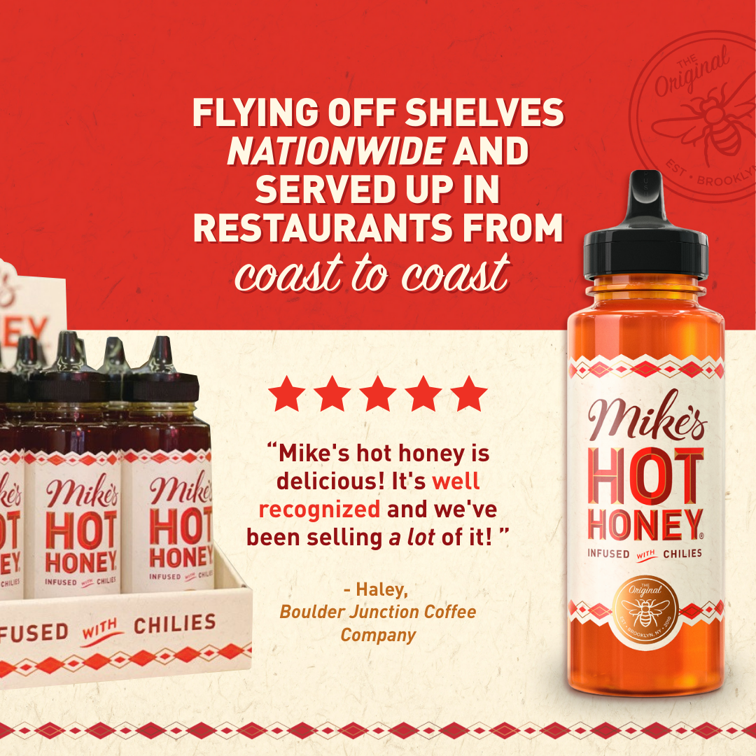 Mike's Hot Honey | Original |12oz | Squeeze Bottle