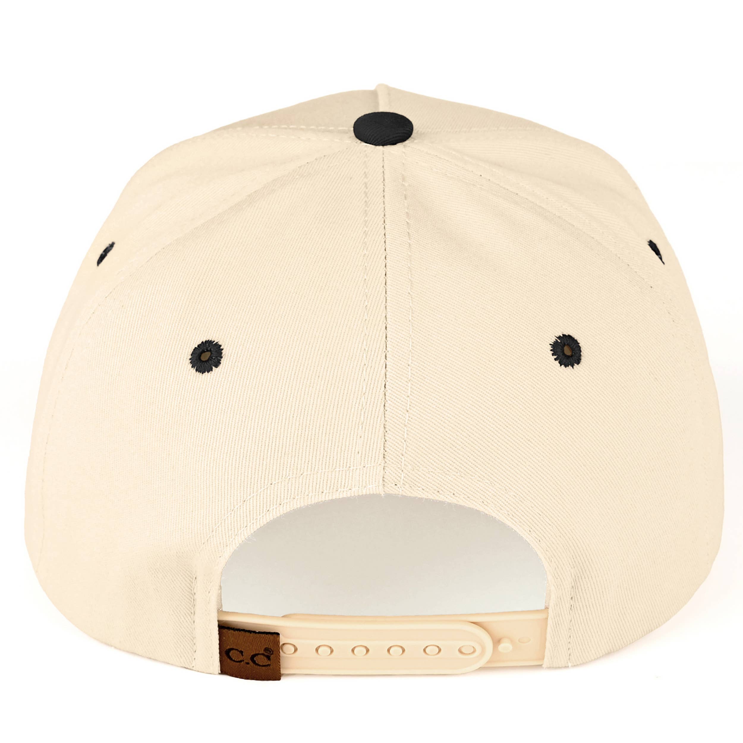 MOMMIN Letter Two Tone Trucker Cap