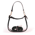 Desden - The Clara Clear Purse by Desden in Black