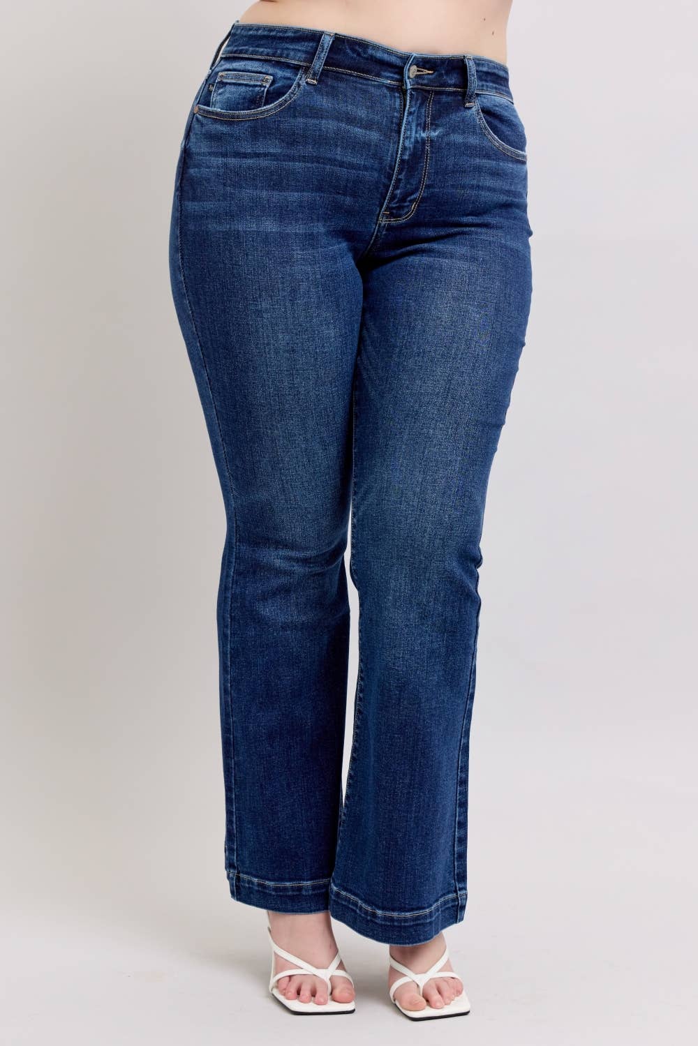 Judy Blue Jeans - HW Trouser Flare - PLUS
