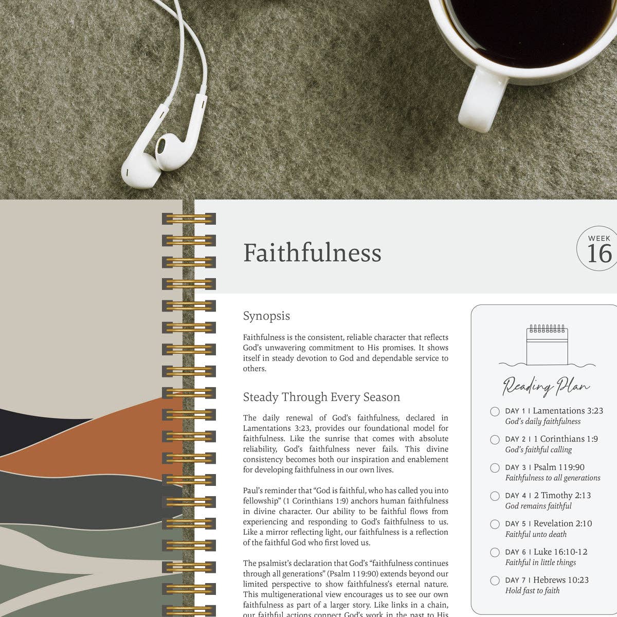 Spiral Bible - The Bible In A Year: A 52-Week Journey Through God's Word