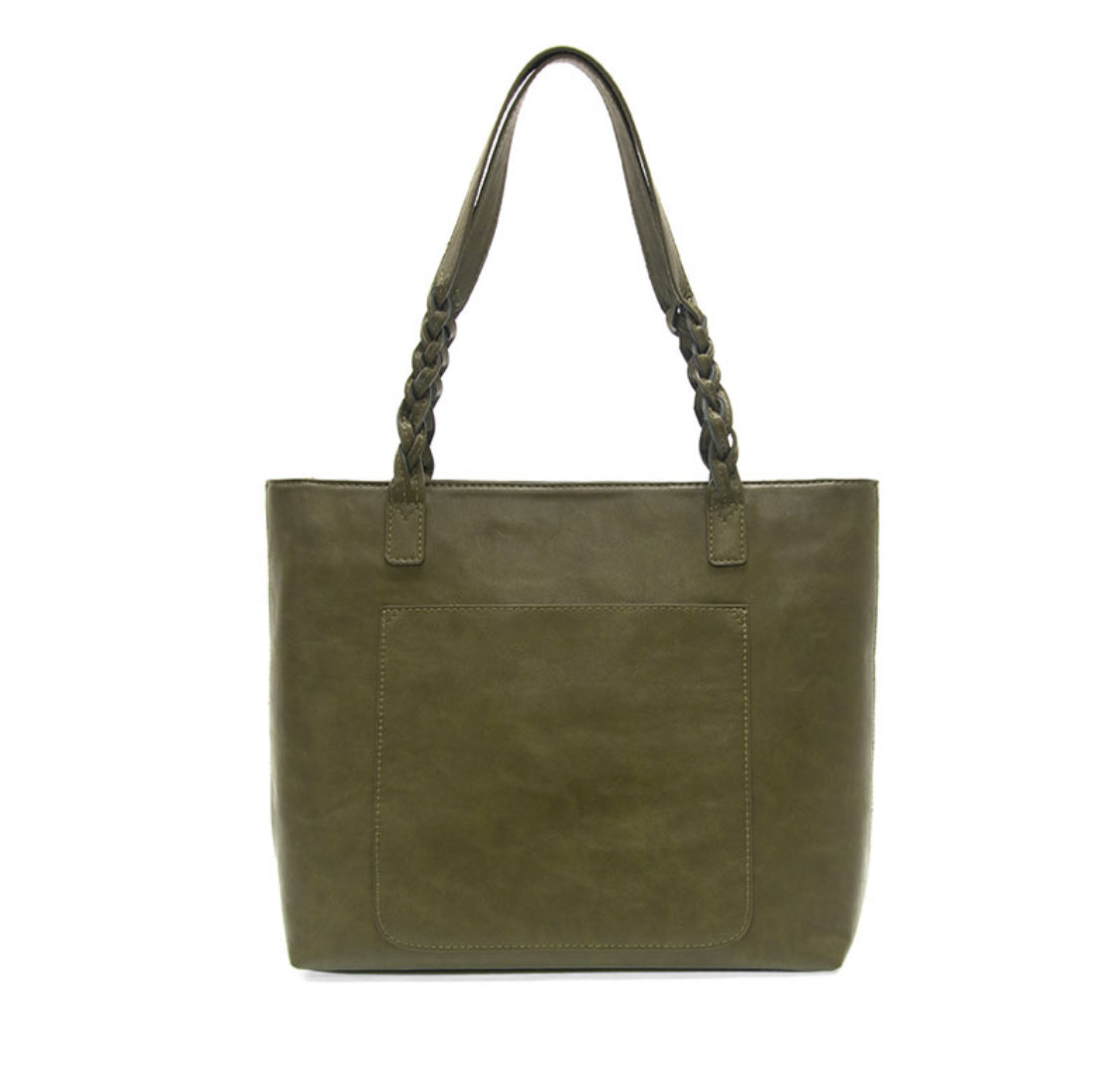 Joy Susan Alex Braided Handle Tote