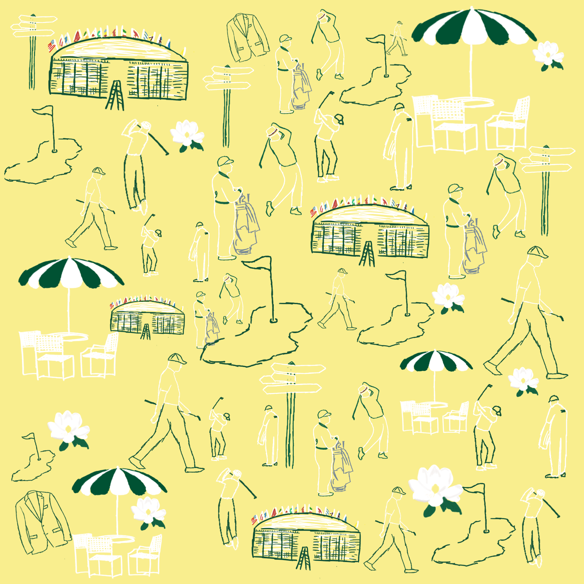 Masters - The Augusta Men’s Tie