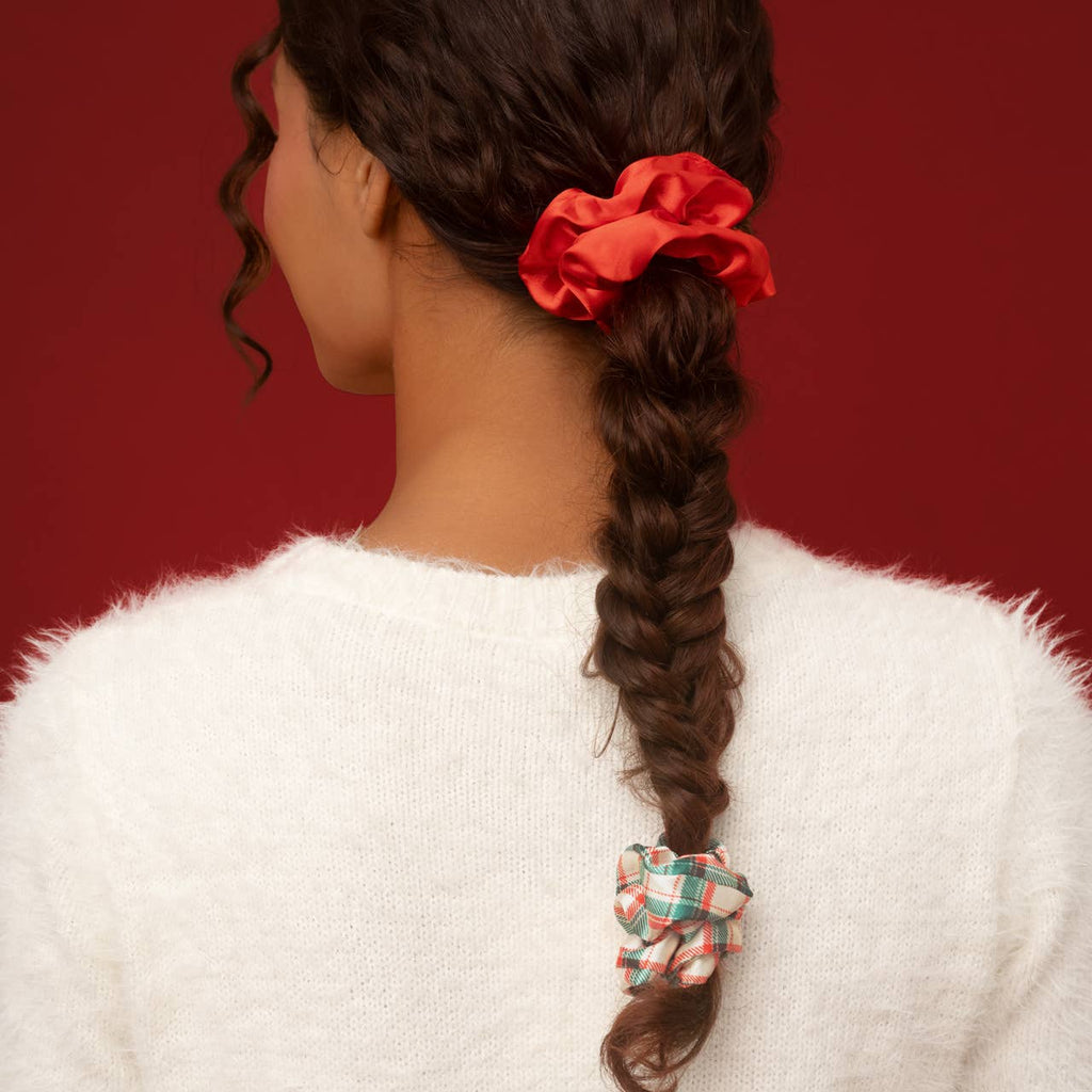 KITSCH - Holiday Scrunchies 3pc Set - Multi-color