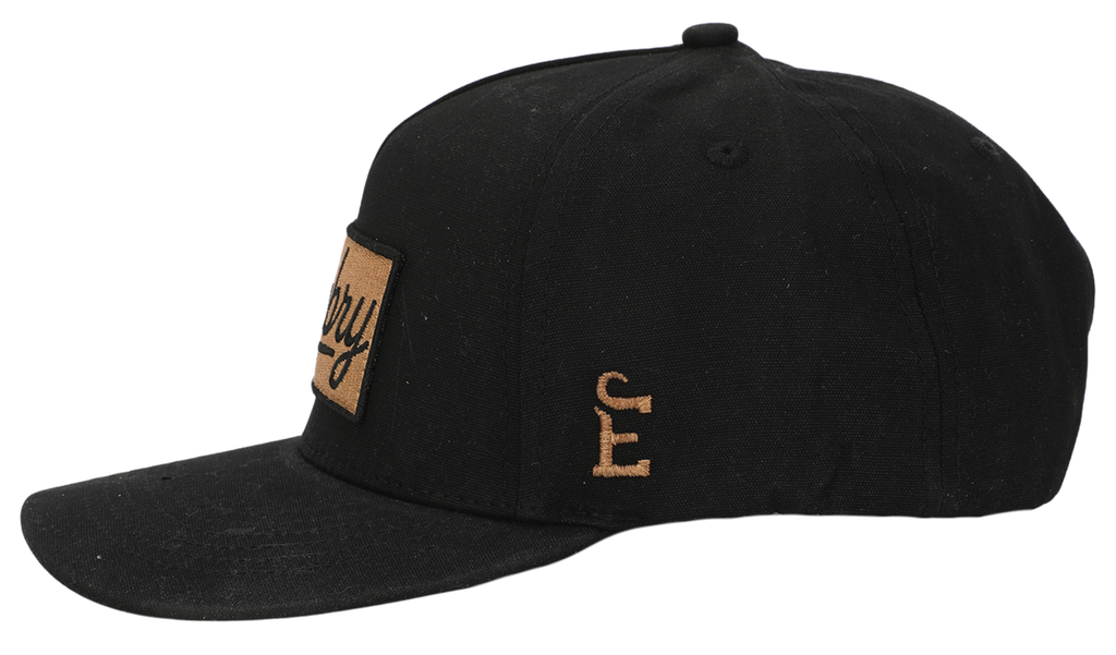 Embry Outdoors - Black Waxed Canvas - Logo Patch