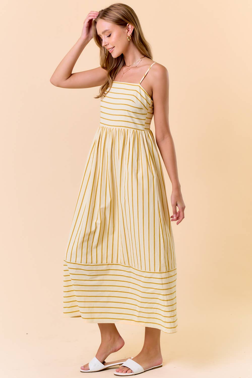 MAXI DRESS W/ SIDE POCKET