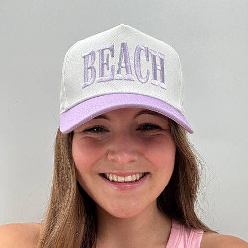 BEACH CAP LAVENDER