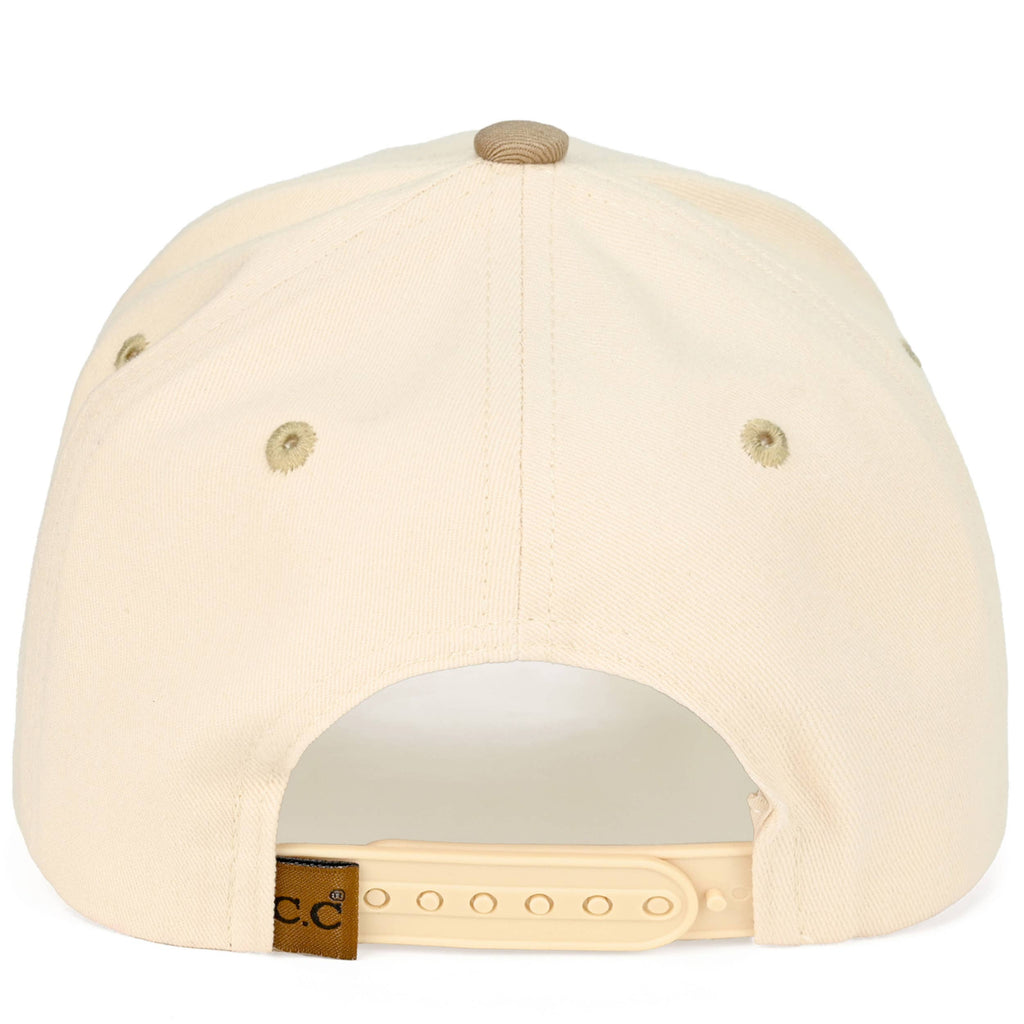 MOMMIN Letter Two Tone Trucker Cap